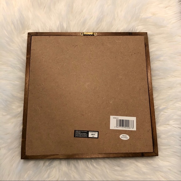 🪴HPx2🪴Bless this Home Wood Framed Linen Wall Plaque - Picture 4 of 7